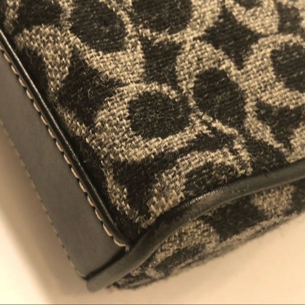 Coach vintage y2k wool ultra rare mini signature bag - Picture 11 of 12